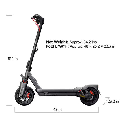 Pulse X5 Electric Scooter 1800W | 70km Range | Dual Suspension | LCD Display | US Certified