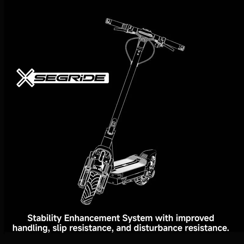 Pulse X5 Electric Scooter 1800W | 70km Range | Dual Suspension | LCD Display | US Certified